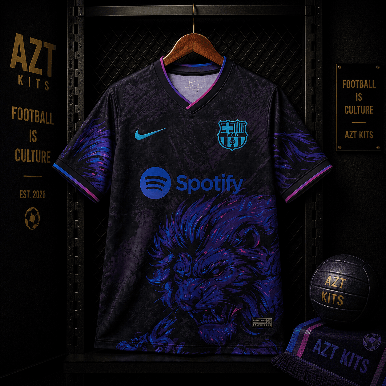 FC Barcelona Night Beast Concept Kit