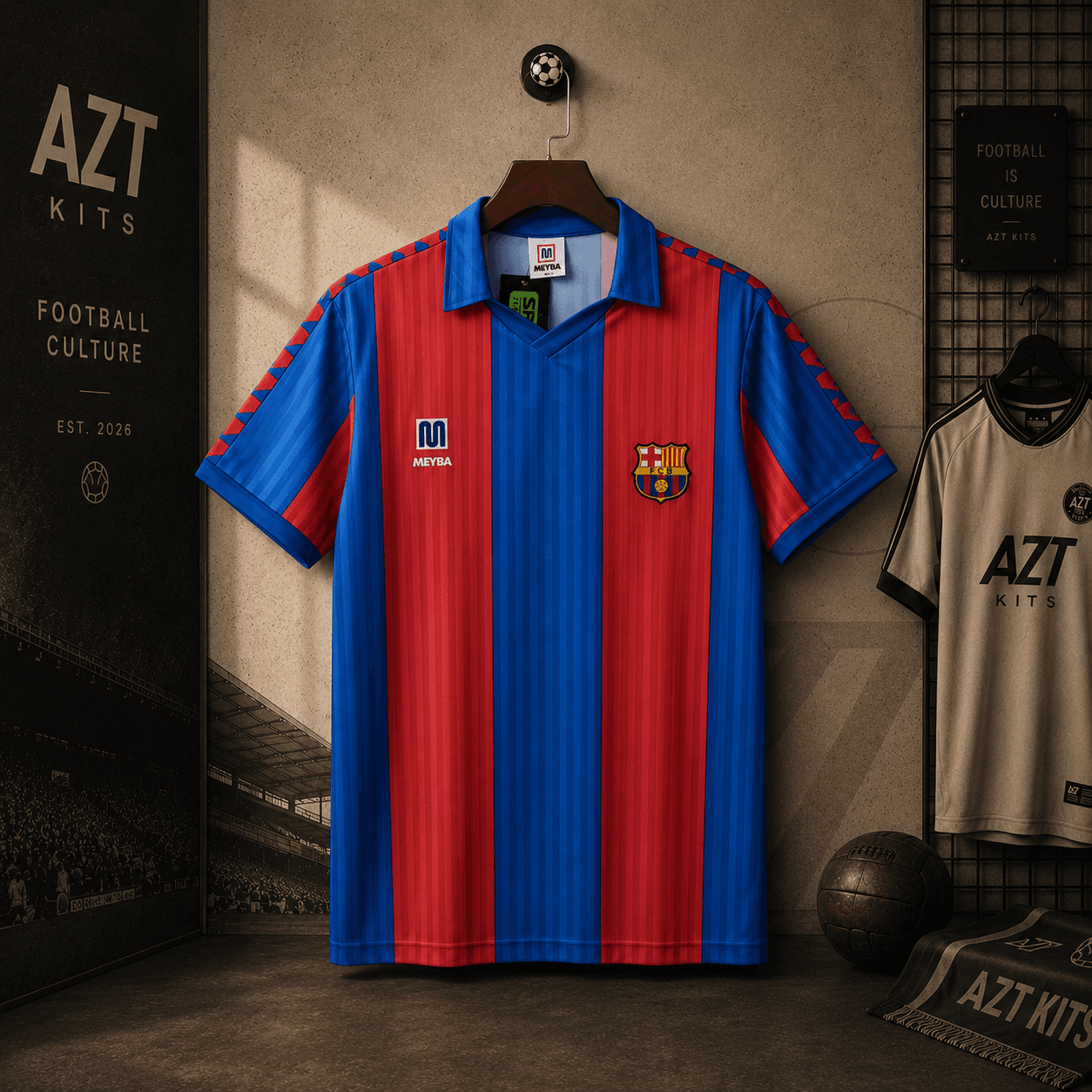 FC Barcelona 1989–92 Home Jersey — Meyba Era