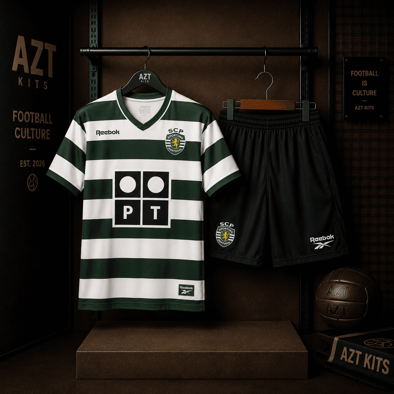 Sporting CP 2001/02 Home Jersey — PT Edition