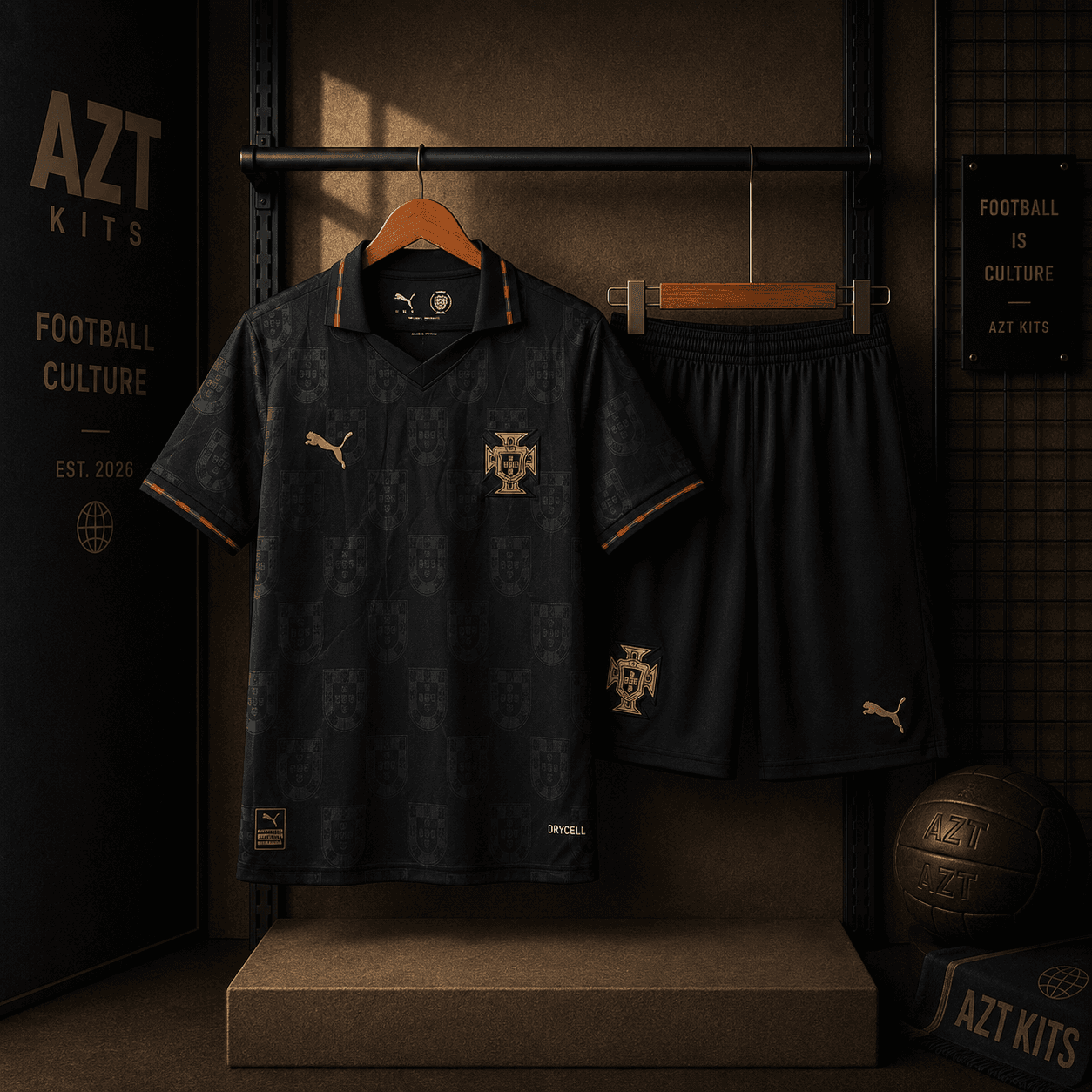 Portugal 2026 Special Kit — Puma Black Panther Edition