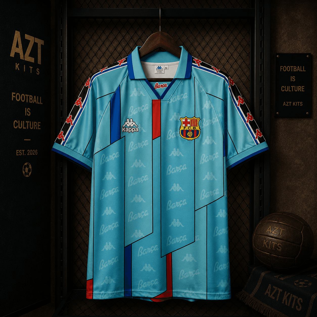 FC Barcelona 1995/97 Kappa Concept Jersey